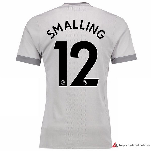 Camiseta Manchester United Tercera equipación Smalling 2017-2018